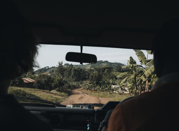 Self-drive safari vehicle in Uganda